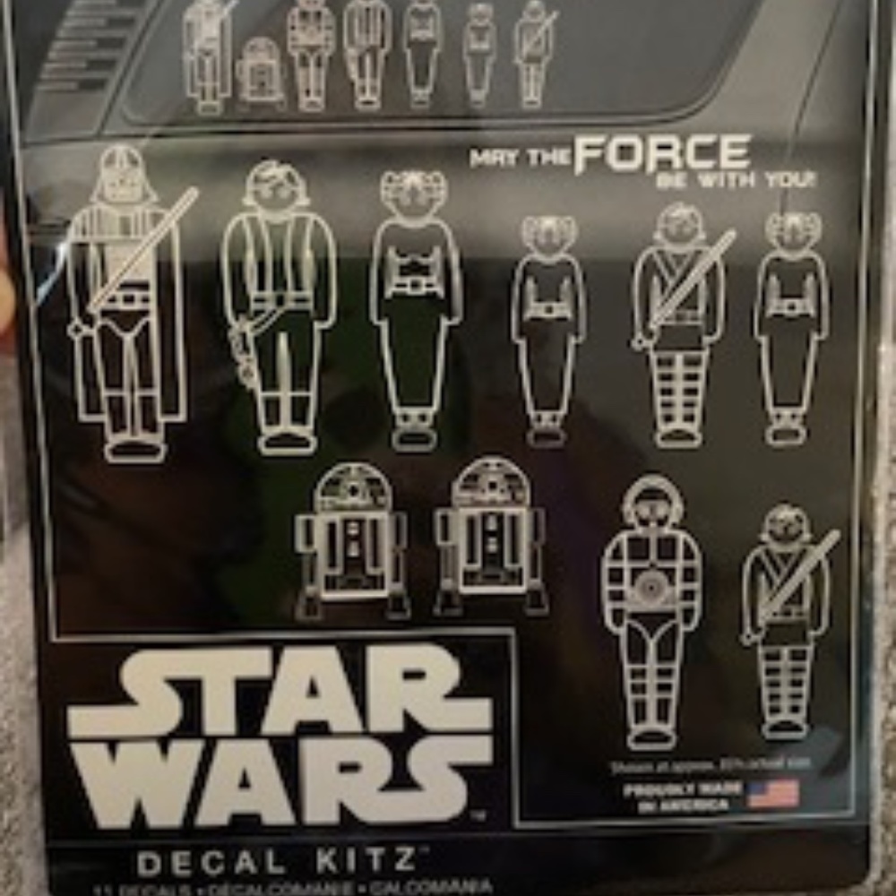 Stars Wars Auto decal kit- NEW!!!